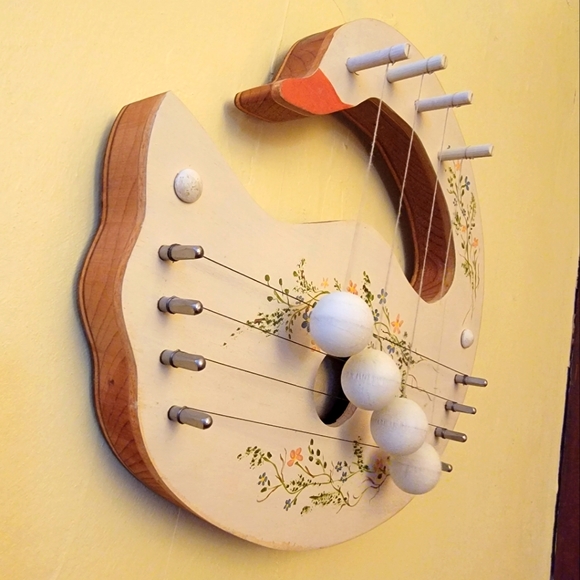 HOLD_PKD 🦢 Vintage Door Harp 🎶 EVC - Picture 3 of 6